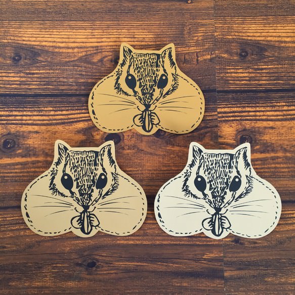 ten & senりすさんからのおすそ分けぽち袋 3枚入